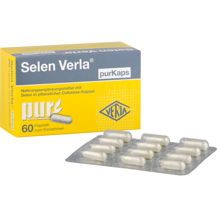 VERLA Selen purKaps Kapseln, 60 pc Capsules