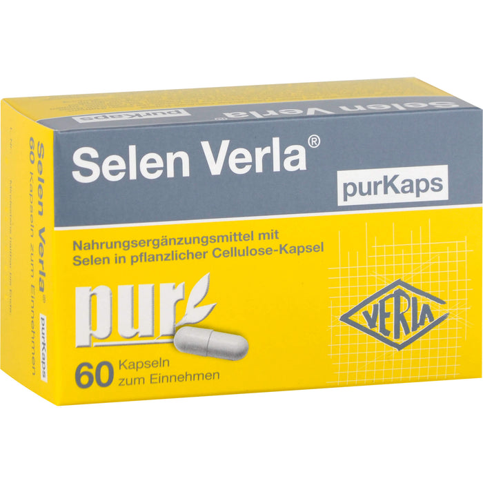 VERLA Selen purKaps Kapseln, 60 pc Capsules