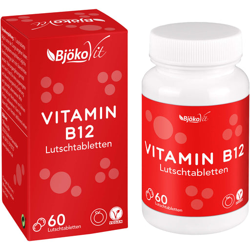BjökoVit Vitamin B12 Lutschtabletten, 60 St. Tabletten