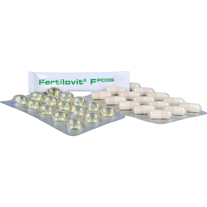 Fertilovit F PCOS 60 Kapseln + 30 Pulver-Sticks, 30 pc Paquet