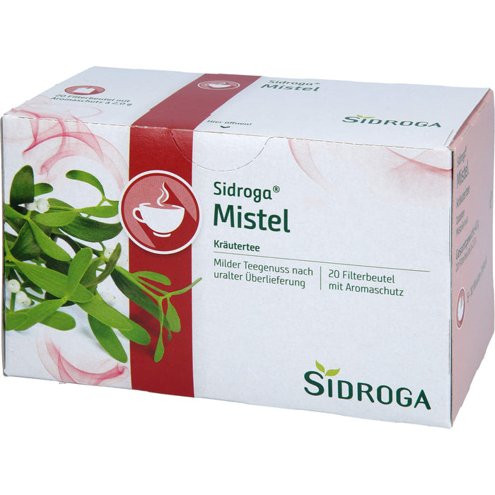 Sidroga Mistel milder Teegenuss mit Aromaschutz, 20 St. Filterbeutel