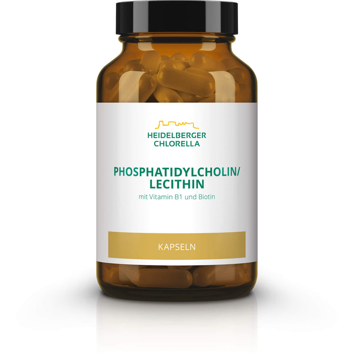 Heidelberger Chlorella Phosphatidylcholin / Lecithin Kapseln, 120 St. Kapseln