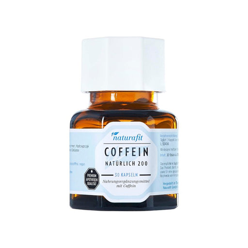 naturafit Coffein natürlich Kapseln, 30 St. Kapseln