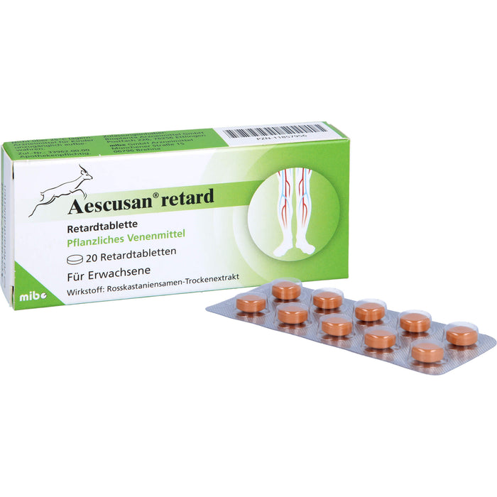 Aescusan® retard, Retardtabletten, 20 St RET