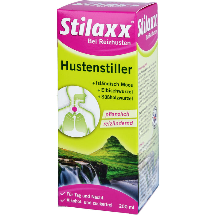 Stilaxx Hustenstiller Isländisch Moos Erwachsene, 200 ml Solution