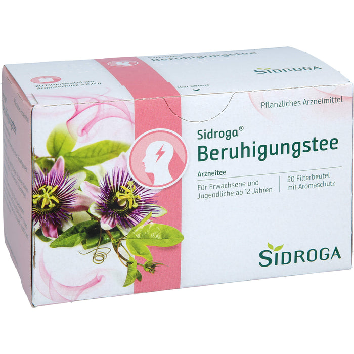Sidroga Beruhigungstee bei nervösen Unruhezuständen, 20 St. Filterbeutel