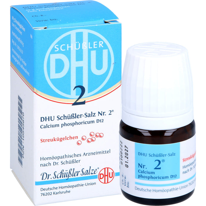 DHU Schüßler-Salz Nr. 2 Calcium phosphoricum D12, 10 g Globuli