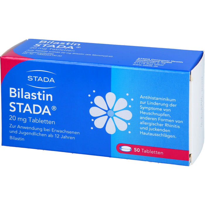 STADA Bilastin 20 mg Tabletten, 50 St. Tabletten