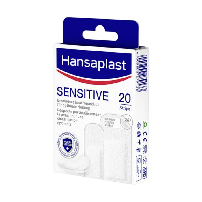 Hansaplast Sensitive Pflaster Hypoallergen 20 Str, 20 pc Pansement