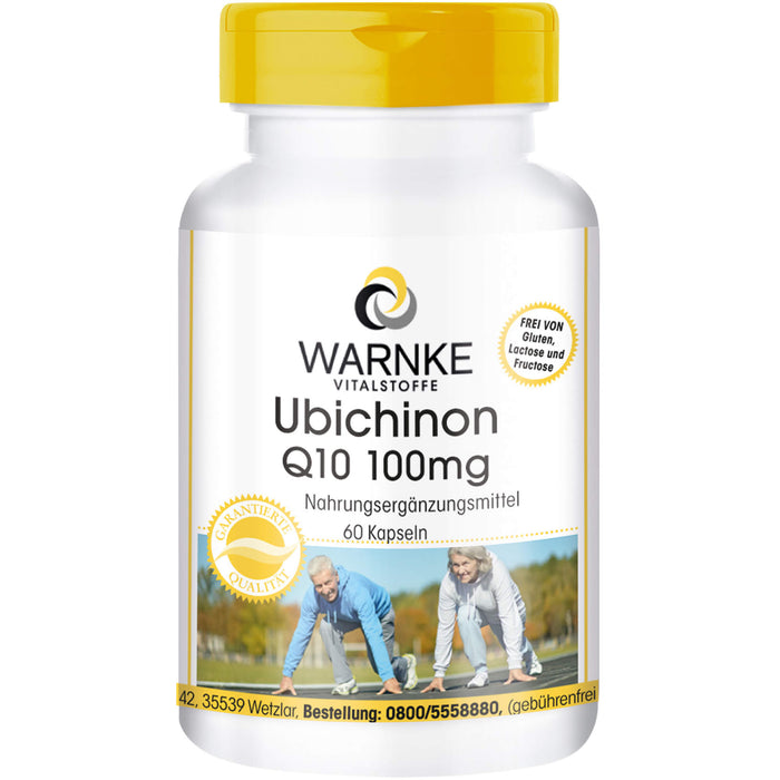 WARNKE Ubichinon Q10 100 mg Kapseln, 60 St. Kapseln