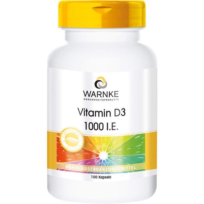 Vitamin D3 1000 I.E., 100 St KAP