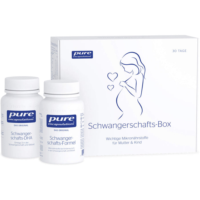 PURE ENCAPSULATIONS Schwangerschafts-Box, 60 St KAP