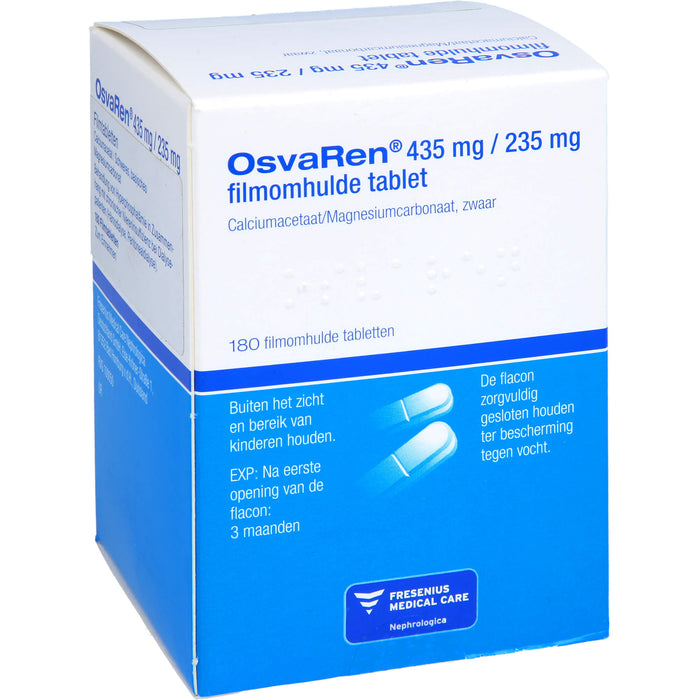 OsvaRen kohlpharma 435 mg / 235 mg Filmtabletten, 180 pc Tablettes