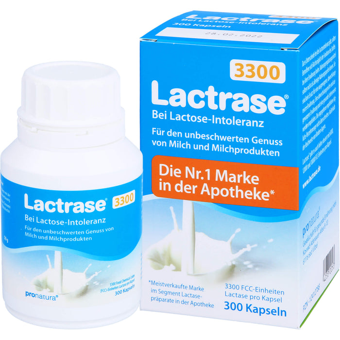 Lactrase 3300 FCC Kapseln, 300 pcs. Capsules