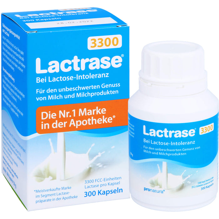Lactrase 3300 FCC Kapseln, 300 pcs. Capsules
