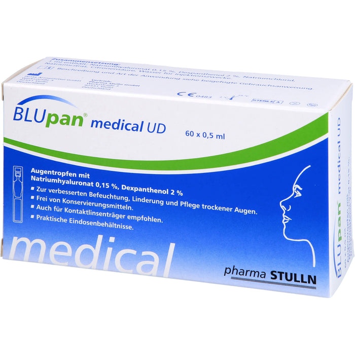 BLUpan medical UD Augentropfen, 60 pc Solution