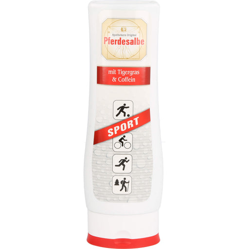 Apothekers Original Pferdesalbe Sport mit Coffein zur Entspannung bei Belastungsbeschwerden, 250 ml Gel