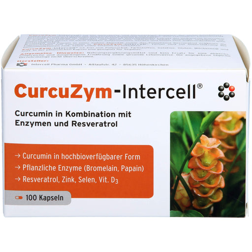 CurcuZym-Intercell Kapseln, 100 St. Kapseln