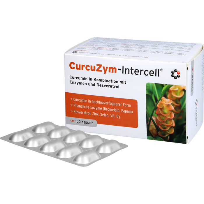 CurcuZym-Intercell Kapseln, 100 pc Capsules