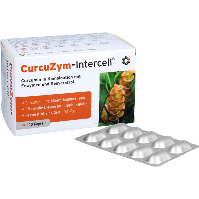 CurcuZym-Intercell Kapseln, 100 pc Capsules