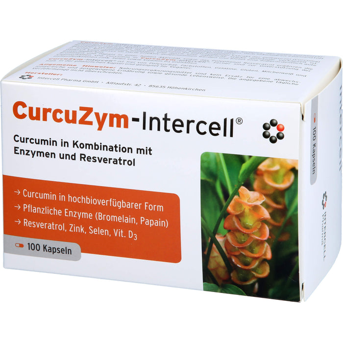 CurcuZym-Intercell Kapseln, 100 pc Capsules