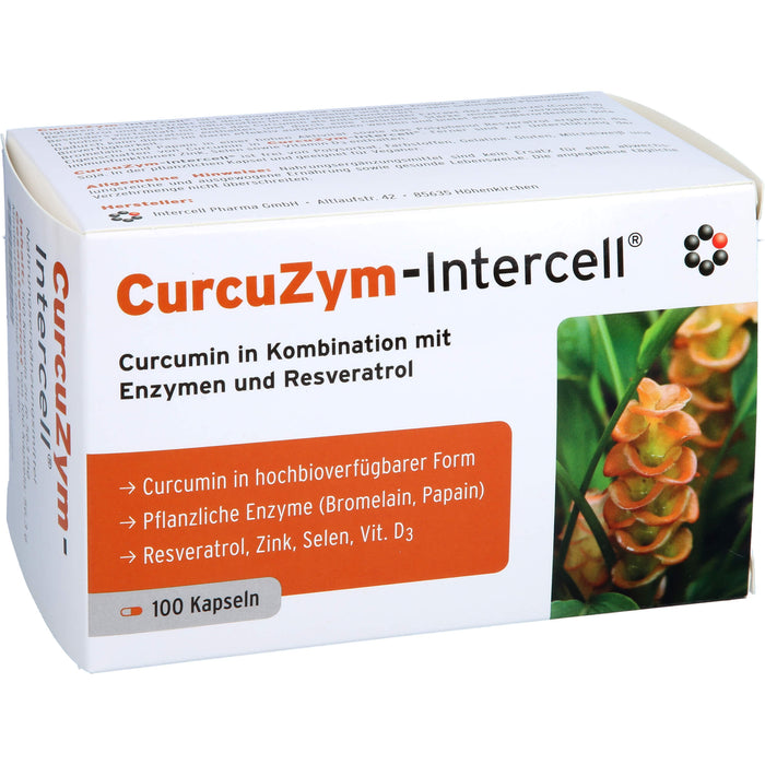 CurcuZym-Intercell Kapseln, 100 pc Capsules
