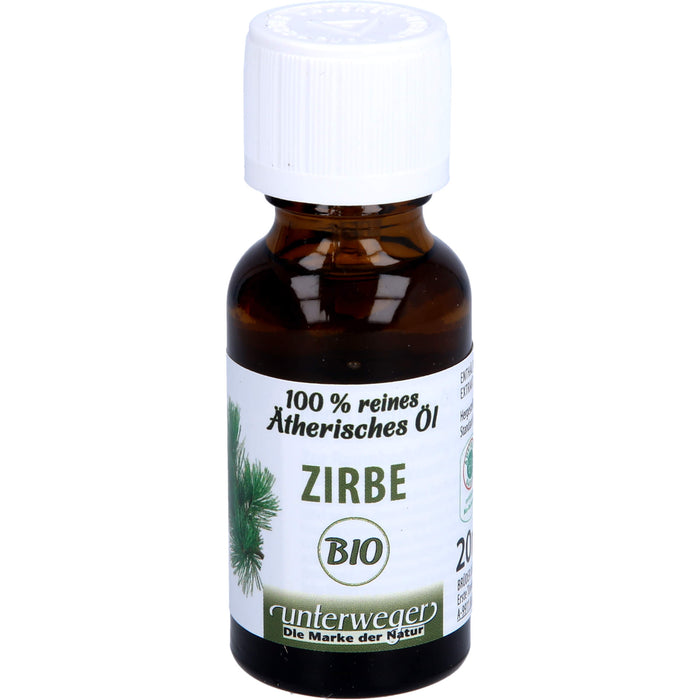 Unterweger Zirben-Öl ätherisch BIO, 20 ml ätherisches Öl