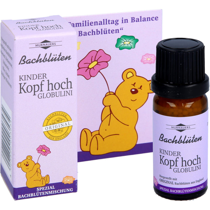 Bachblüten Murnauers Kinder Kopf Hoch Globulini, 10 g Globuli