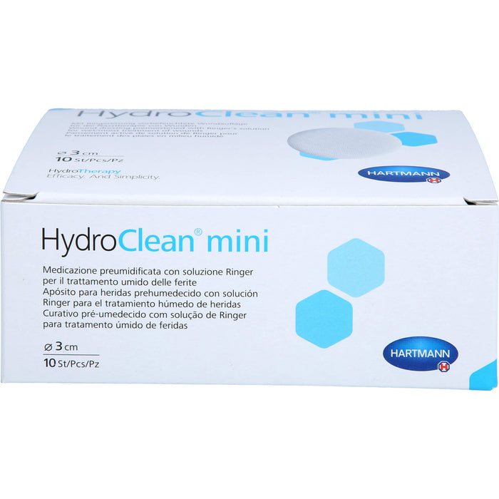 HydroClean Mini aktiviertes Wundkissen zur Nasstherapie, 10 St. Kompressen