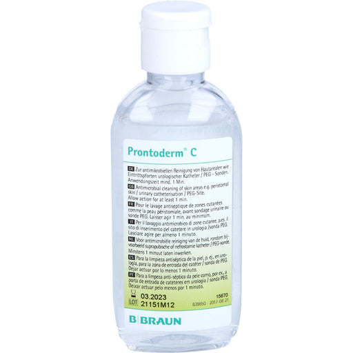 Prontoderm C Lösung zur antimikrobiellen Reinigung, 75 ml Lösung