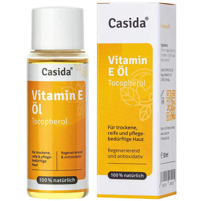 Vitamin E Öl Tocopherol natürlich, 50 ml Huile