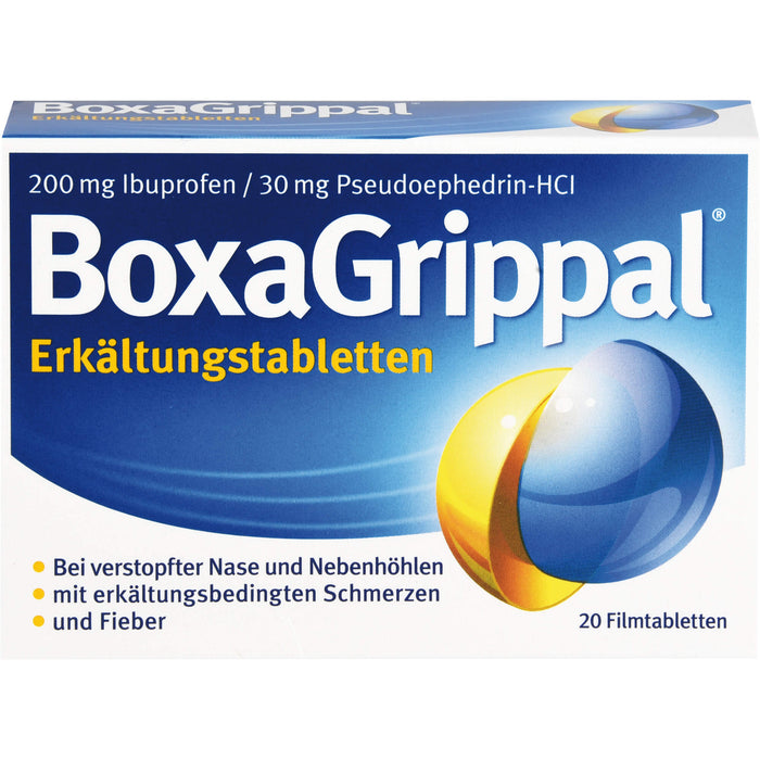 BoxaGrippal Erkältungstabletten, 20.0 St. Tabletten