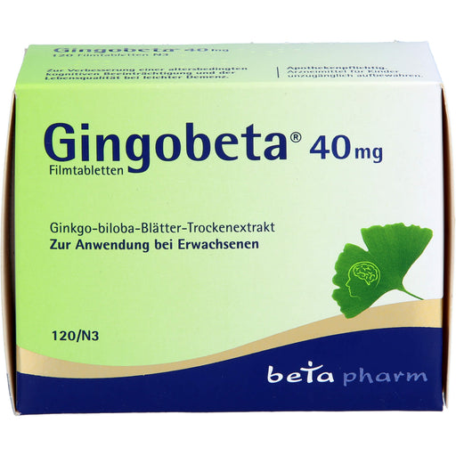 Gingobeta 40 mg Filmtabletten, 120 St FTA