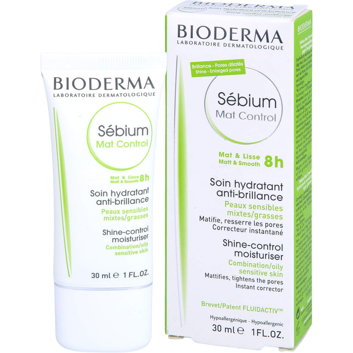 BIODERMA Sébium Mat Control Feuchtigkeitspflege, 1 pc Solution
