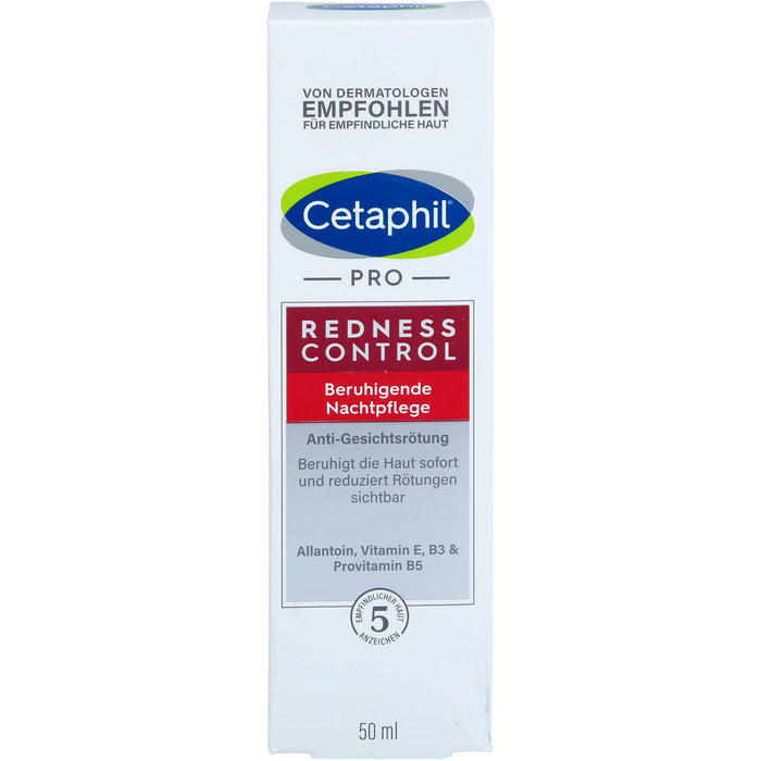 Cetaphil Pro RednessControl beruhigende Nachtpflege, 50 ml Cream