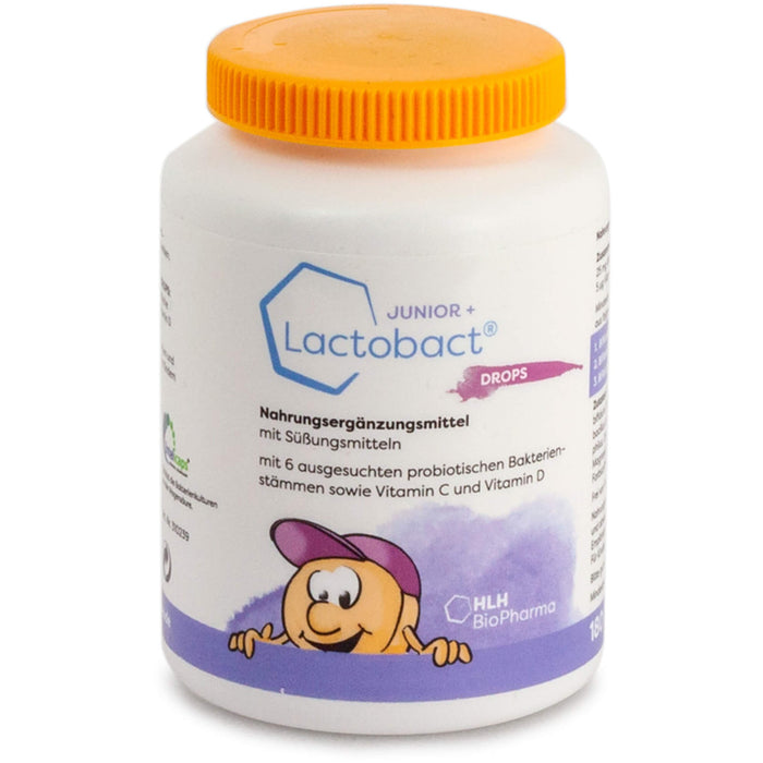 Lactobact Junior Drops, 180 St LUT
