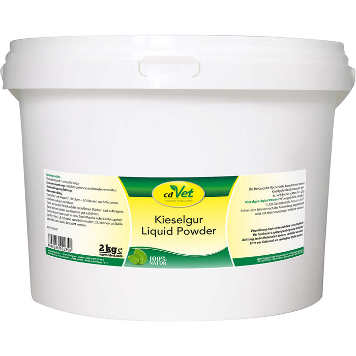 Kieselgur Liquid Powder vet, 2 kg PUL