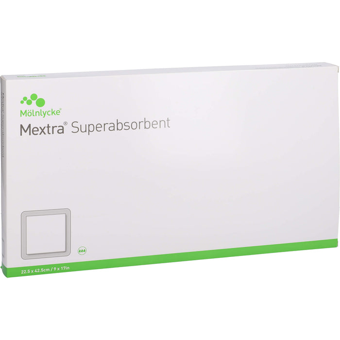 MEXTRA Superabsorbent Wundverband 22,5 × 42,5 cm, 10 pcs. dressing
