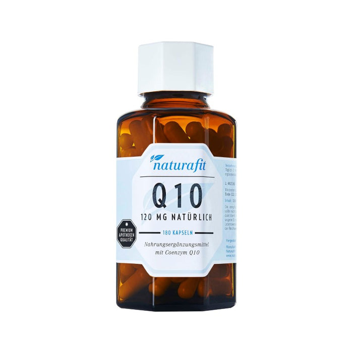 naturafit Q10 120 mg Kapseln, 180 St. Kapseln