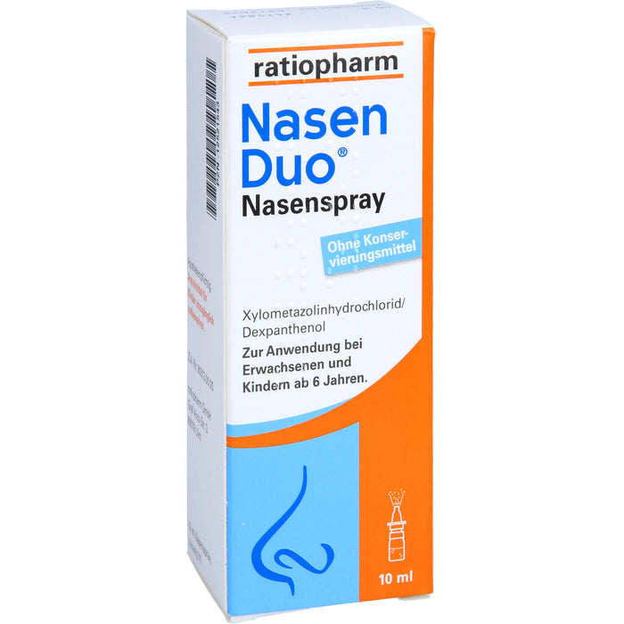 NasenDuo Nasenspray, 10 ml Lösung