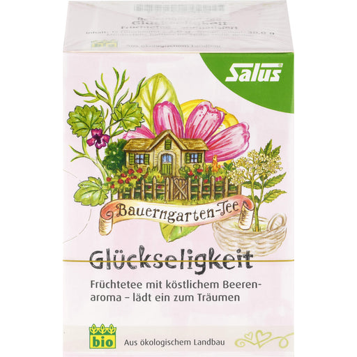 Bauerngarten-Tee Glückseligkeit Früchtetee Salus, 15 St FBE