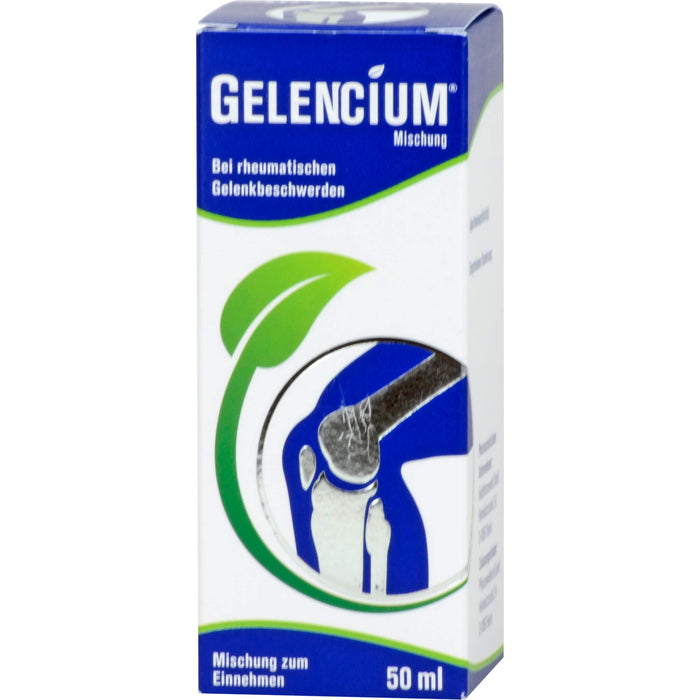 GELENCIUM Mischung bei rheumatischen Gelenkbeschwerden, 50 ml Solution