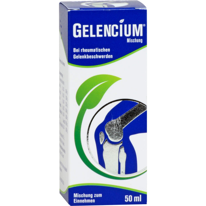 GELENCIUM Mischung bei rheumatischen Gelenkbeschwerden, 50 ml Solution