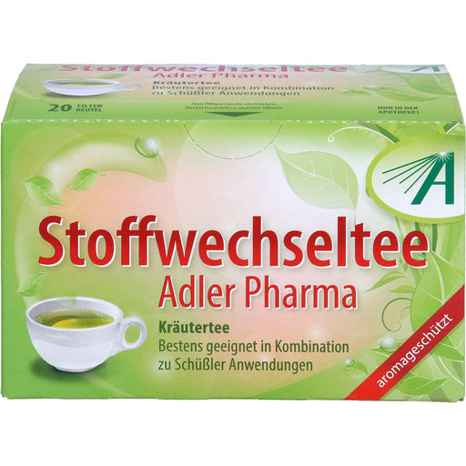 Adler Pharma Stoffwechseltee, 20 St. Beutel