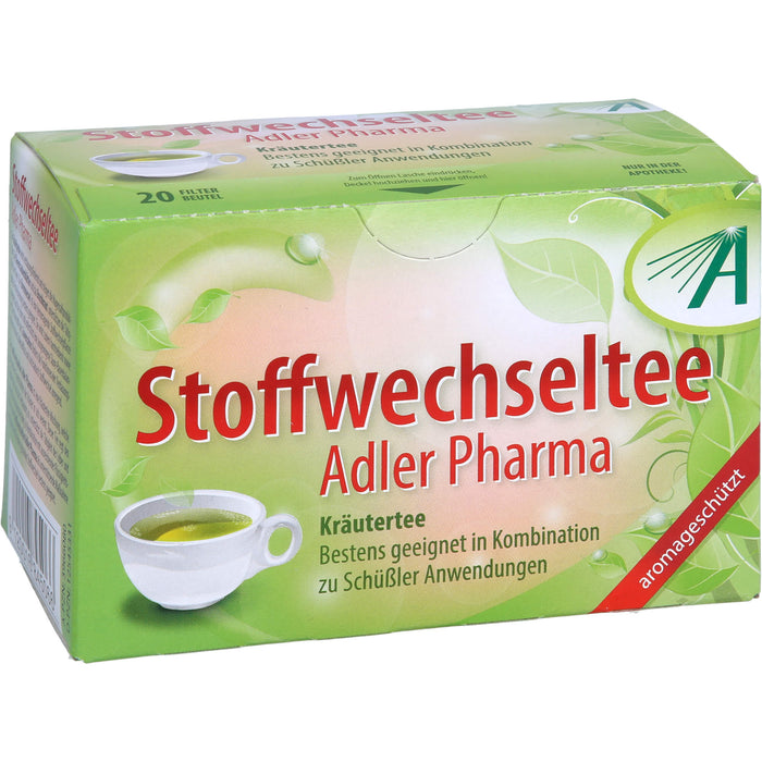Adler Pharma Stoffwechseltee, 20 pcs. Sachets