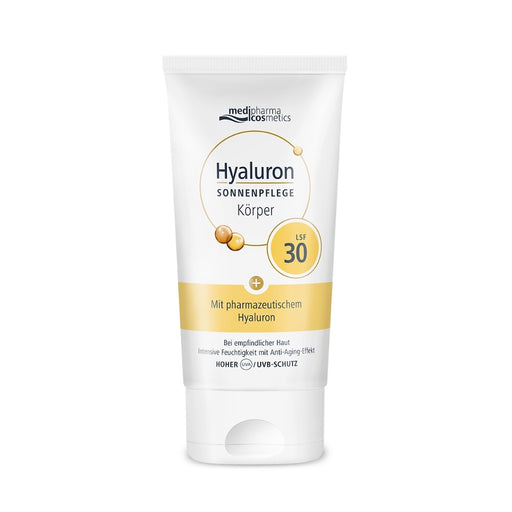 Medipharma Cosmetics Hyaluron Sonnenpflege Körper LSF 30, 150 ml Creme
