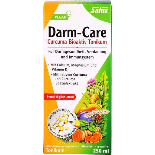 Salus Darm-Care Curcuma Bioaktiv Tonikum, 250 ml Lösung