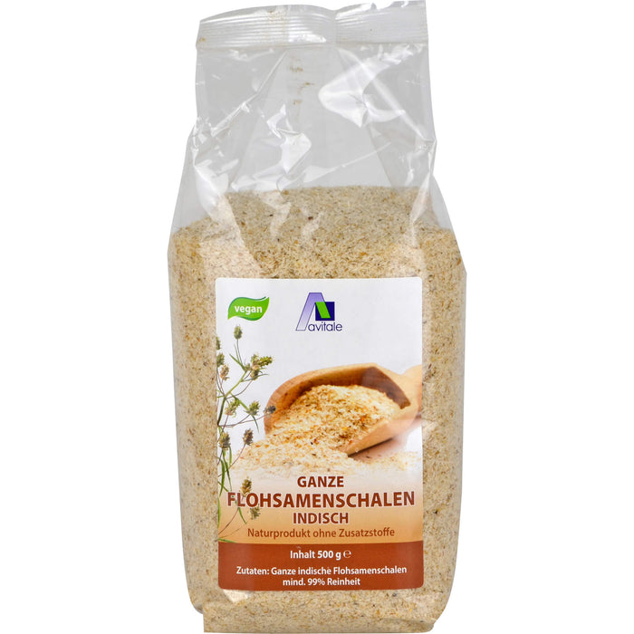 Flohsamenschalen indisch, 500 g 