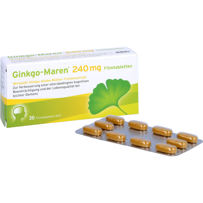 Ginkgo-Maren® 240 mg Filmtabletten, 30 St FTA