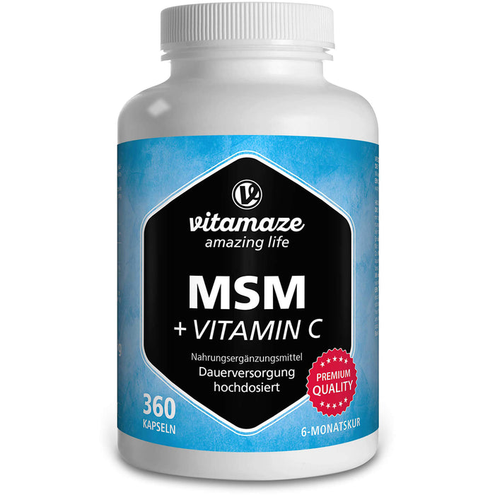 Msm + Vitamin C, 360 St KAP